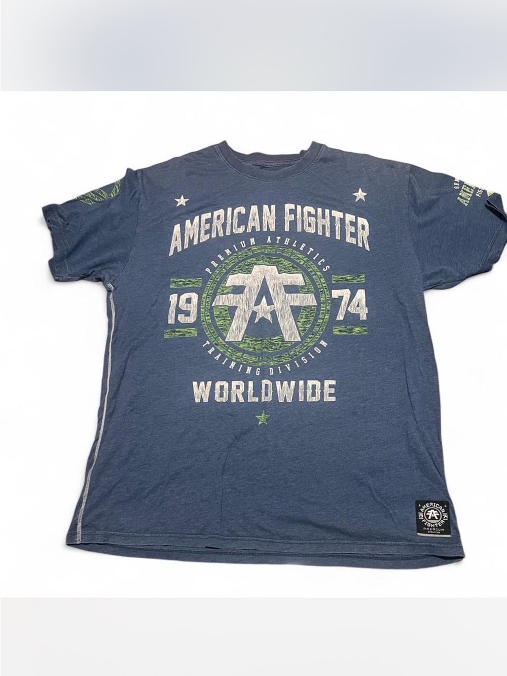 🔥 Vintage Style American Fighter Graphic Tee 🔥